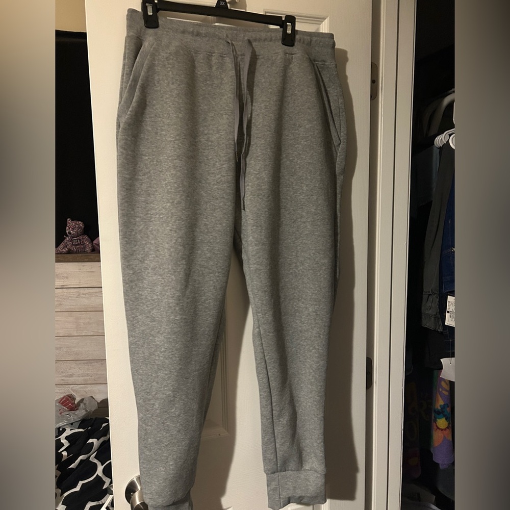 Grey joggers